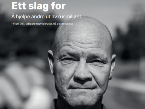 Ett slag for å hjelpe andre ut av rusmiljøet. Annonse Finansavisen 15. juni 2024
