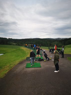 Stort engasjement for gjennomføring av Veien til golf på Hauger