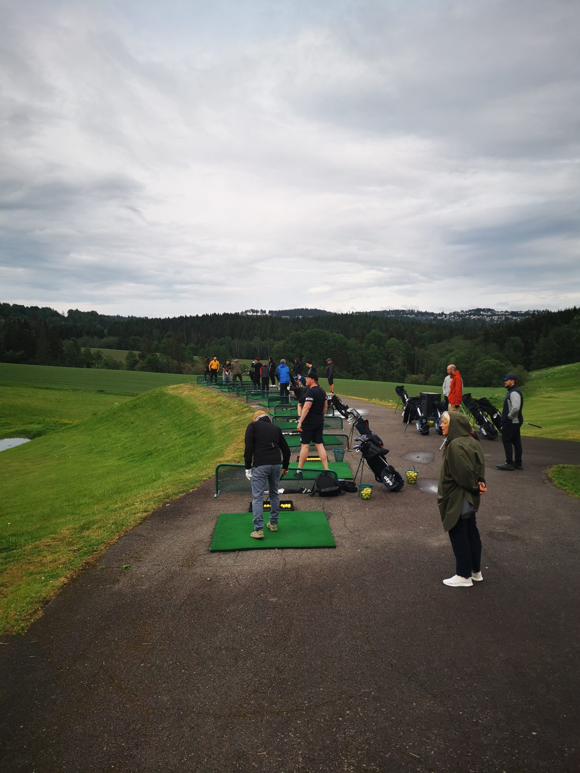 Stort engasjement for gjennomføring av Veien til golf på Hauger